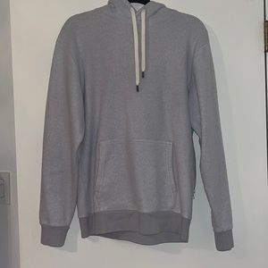Men’s grey Feat hoodie